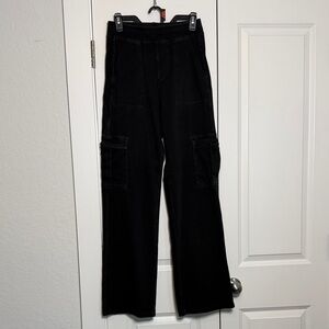 HALARA Women's Black Straight Leg Cargo Pants